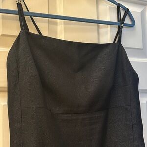 Elegant Black Sleeveless Dress